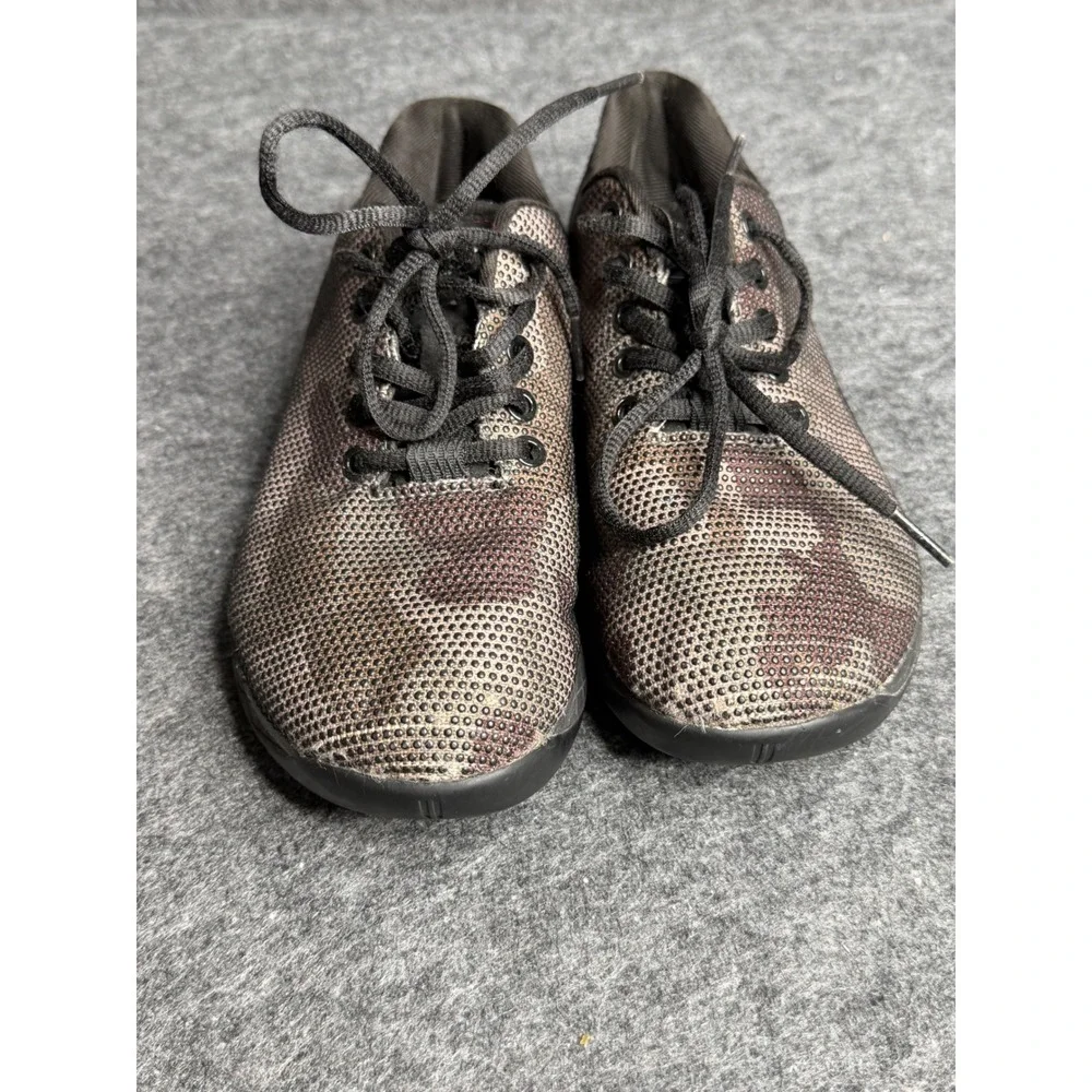 NOBULL Trainer Camo SuperFabric Cross Training Shoes Womens 7.5 Mens 6 Brown Bla